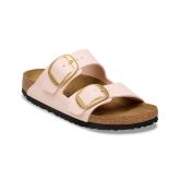 Birkenstock Arizona Big Buckle Birkibuc Regular Fit Light Rose - Pink - Sandals Birkenstock Arizona Big Buckle Birkibuc Regular Fit Light Rose - Pink - Sandals