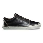 Vans Old Skool All Black Leather - Black - Sneakers Vans Old Skool All Black Leather - Black - Sneakers
