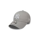 New Era Yankees Essential Grey 9FORTY Cap - Grey - Cap