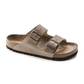 Birkenstock Arizona Soft Footbed Oiled Nubuck Leather Narrow Fit Brown - Brown - Sandals Birkenstock Arizona Soft Footbed Oiled Nubuck Leather Narrow Fit Brown - Brown - Sandals