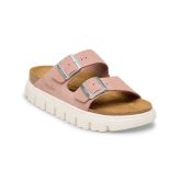 Birkenstock Arizona Chunky Suede Leather Narrow Fit Pink Clay - Pink - Sandals Birkenstock Arizona Chunky Suede Leather Narrow Fit Pink Clay - Pink - Sandals