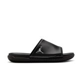 Air Jordan Play Slides "Black Metallic Silver" - Black - Sandals