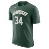 Nike NBA Milwaukee Bucks Giannis Antetokounmpo Tee - Green - Short Sleeve T-Shirt