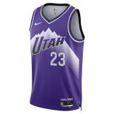 Nike Dri-FIT NBA Utah Jazz Lauri Markkanen City Edition 23/24 Swingman Jersey - Purple - Jersey