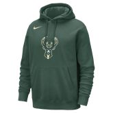 Nike NBA Milwaukee Bucks Club Pullover Hoodie Fir - Green - Hoodie