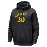 Nike NBA Golden State Warriors Stephen Curry City Edition Club Hoodie - Black - Hoodie