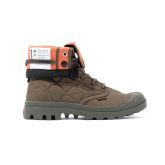 Palladium Baggy Re-Quilted Olive Night - Brown - Sneakers Palladium Baggy Re-Quilted Olive Night - Brown - Sneakers