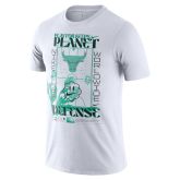 Nike NBA Chicago Bulls Tee White - White - Short Sleeve T-Shirt Nike NBA Chicago Bulls Tee White - White - Short Sleeve T-Shirt