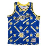 Mitchell & Ness Golden State Warriors Swingman Jersey - Blue - Jersey Mitchell & Ness Golden State Warriors Swingman Jersey - Blue - Jersey