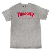 Thrasher Skate Mag T-Shirt Grey - Grey - Short Sleeve T-Shirt