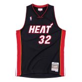 Mitchell & Ness NBA Miami Heat Shaquille O'Neal Swingman Road Jersey - Black - Jersey