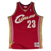 Mitchell & Ness NBA Cleveland Cavaliers Lebron James Red Swingman Road Jersey - Red - Jersey