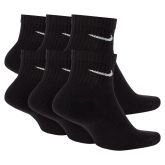 Nike Everyday Cushioned Ankle 6-Pack Socks - Black - Socks