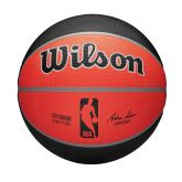 Wilson 2023 NBA Team City Edition Detroit Pistons Size 7 - Orange - Ball