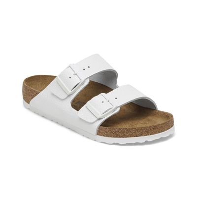 Birkenstock Arizona Natural Leather Regular Fit White 1025048 - White - Sandals Birkenstock Arizona Natural Leather Regular Fit White 1025048 - White - Sandals
