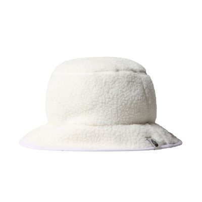 The North Face Cragmont Fleece Bucket Hat - White - Cap