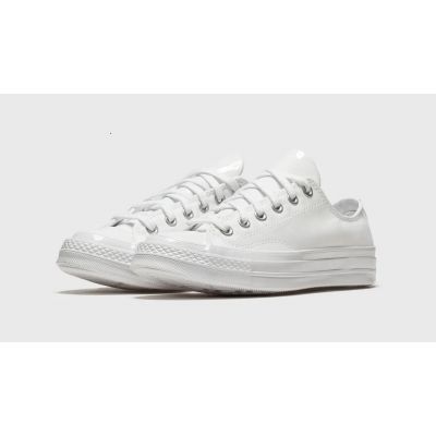 Converse Chuck 70 Patent Pop Lo Top - White - Sneakers
