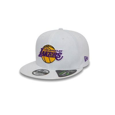 New Era LA Lakers NBA Repreve White 9FIFTY Snapback Cap - White - Cap New Era LA Lakers NBA Repreve White 9FIFTY Snapback Cap - White - Cap