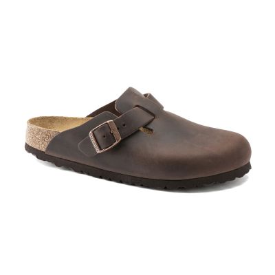 Birkenstock Boston Oiled Leather Regular Fit Brown 860131 - Brown - Sandals Birkenstock Boston Oiled Leather Regular Fit Brown 860131 - Brown - Sandals