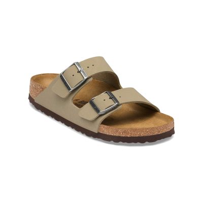 Birkenstock Arizona Birko-Flor Regular Faded Khaki Dark Brown OS - Brown - Sandals Birkenstock Arizona Birko-Flor Regular Faded Khaki Dark Brown OS - Brown - Sandals