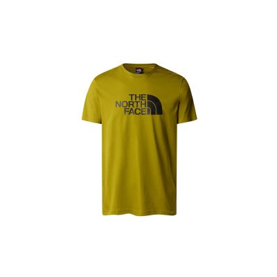 The North Face M S/S Easy Tee - Yellow - Short Sleeve T-Shirt