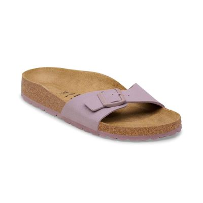 Birkenstock Madrid Birko-Flor Regular Fit Faded Purple - Purple - Sandals Birkenstock Madrid Birko-Flor Regular Fit Faded Purple - Purple - Sandals