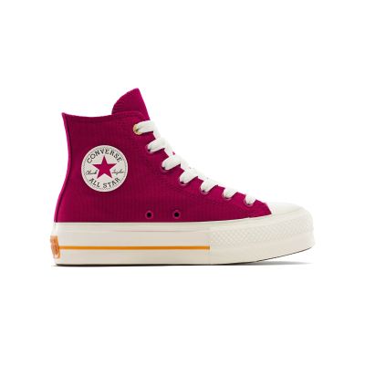 Converse Chuck Taylor All Star Lift Platform Color Pop 3.5 - Red - Sneakers