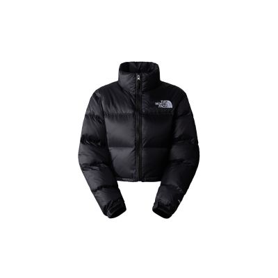 The North Face W Nuptse Short Jacket - Black - Jacket