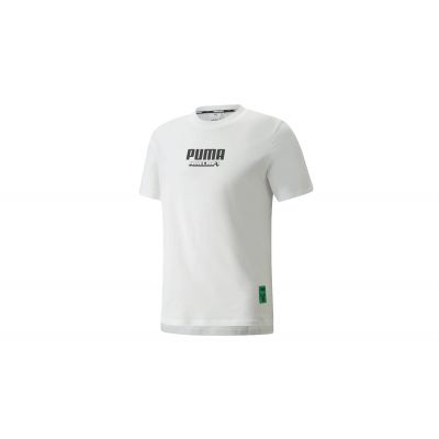 Puma x MINECRAFT Graphic Men's Tee - White - Short Sleeve T-Shirt
