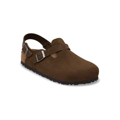 Birkenstock Tokio Suede Leather Regular Fit Carafe - Brown - Sandals Birkenstock Tokio Suede Leather Regular Fit Carafe - Brown - Sandals