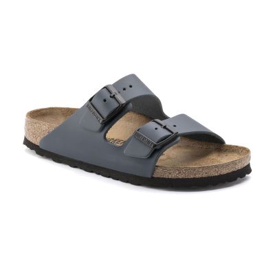 Birkenstock Arizona Natural Leather Regular Fit Blue - Blue - Sandals Birkenstock Arizona Natural Leather Regular Fit Blue - Blue - Sandals