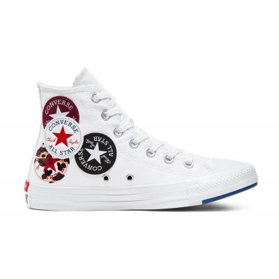 Converse Logo Play Chuck Taylor All Star High Top - White - Sneakers