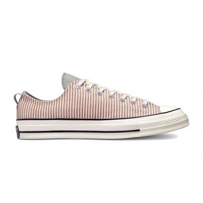 Converse Chuck 70 Hickory Stripe Low Top Mineral Clay - Pink - Sneakers