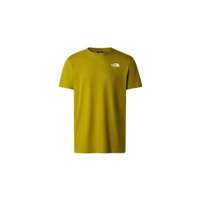 The North Face M Red Box Tee - Yellow - Short Sleeve T-Shirt