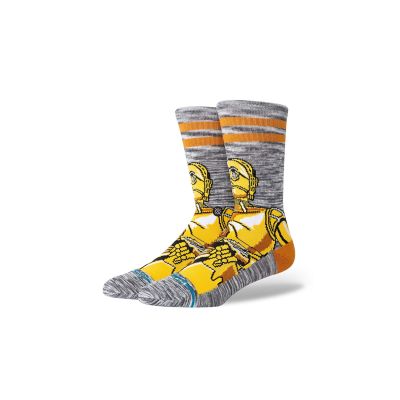Stance C3PO Crew 5,5-8-(M) - Yellow - Socks Stance C3PO Crew 5,5-8-(M) - Yellow - Socks