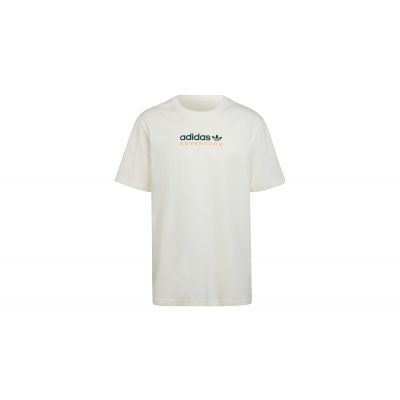 adidas Adventure Mountain Spray Tee - White - Short Sleeve T-Shirt