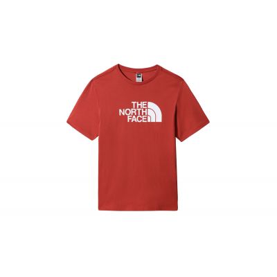 The North Face M S/S Easy Tee - Red - Short Sleeve T-Shirt