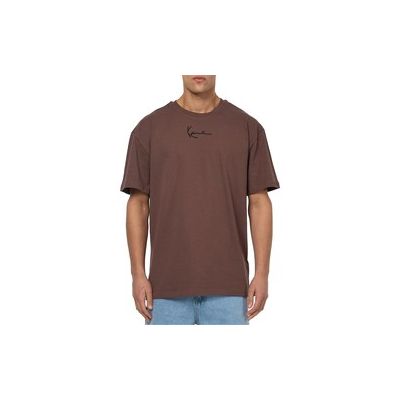 Karl Kani Small Signature Essential Tee Brown - Brown - Short Sleeve T-Shirt