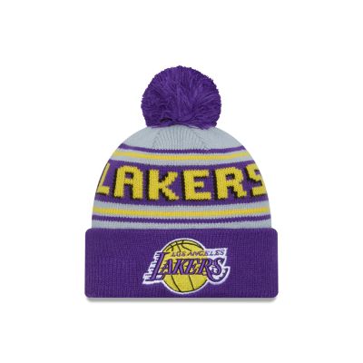 New Era NBA Knit Medium Beanie Los Angeles Lakers - Purple - Cap New Era NBA Knit Medium Beanie Los Angeles Lakers - Purple - Cap