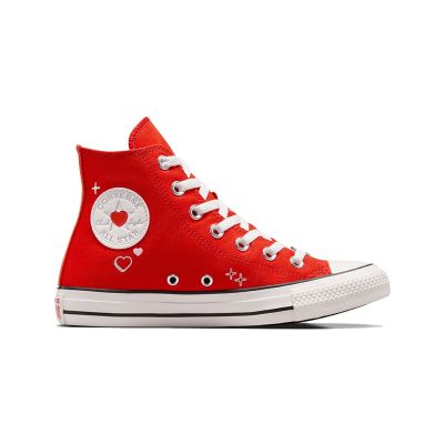 Converse Chuck Taylor All Star Y2K Heart High Top - Red - Sneakers