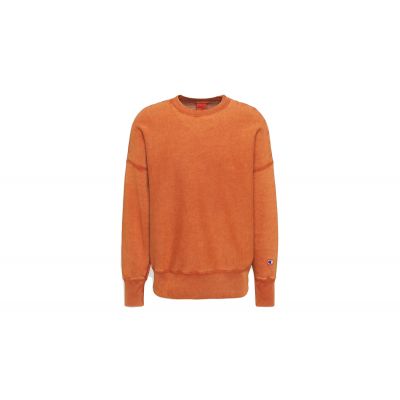 Champion Reverse Weave Crewneck Sweatshirt - Orange - Hoodie