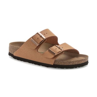 Birkenstock Arizona Vegan Birko-Flor Nubuck Narrow Fit Brown - Brown - Sandals Birkenstock Arizona Vegan Birko-Flor Nubuck Narrow Fit Brown - Brown - Sandals