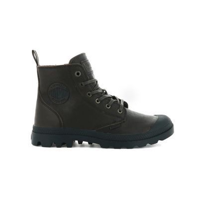 Palladium Pampa Zip Leather Essential - Brown - Sneakers Palladium Pampa Zip Leather Essential - Brown - Sneakers