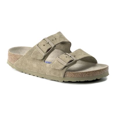 Birkenstock Arizona SFB VL Faded Khaki Regular Fit - Grey - Sandals Birkenstock Arizona SFB VL Faded Khaki Regular Fit - Grey - Sandals