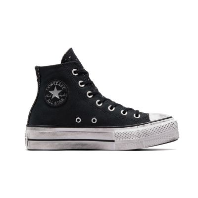 Converse Chuck Taylor All Star Lift Platform Studded - Black - Sneakers