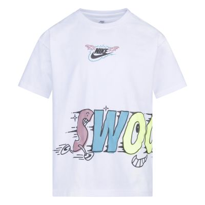 Nike Sportwear "Art of Play" Relaxed Graphic Boys Tee White - White - Short Sleeve T-Shirt