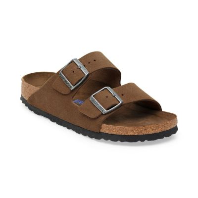 Birkenstock Arizona Soft Footbed Suede Leather Regular Fit Brown 1030863 - Brown - Sandals Birkenstock Arizona Soft Footbed Suede Leather Regular Fit Brown 1030863 - Brown - Sandals