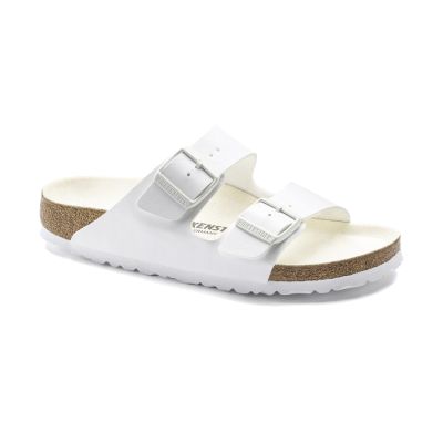 Birkenstock Arizona Birko-Flor Regular Fit White 1019061 - White - Sandals Birkenstock Arizona Birko-Flor Regular Fit White 1019061 - White - Sandals