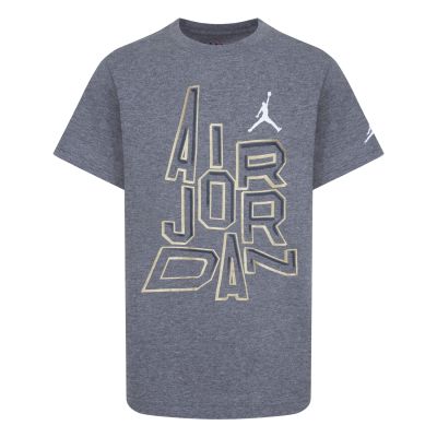 23 GOLD LINE S/S TEE - CARBON HEATHER - Grey - Short Sleeve T-Shirt