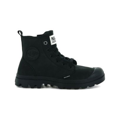 Palladium Boots Pampa HI Zip Nubuck Black - Black - Sneakers